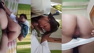 Kelakuan Kakak dan Adik Habis di Jemput Sekolah Malah Ngewe