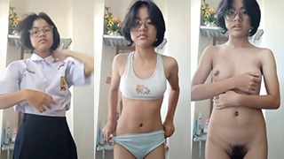 Masih SMP Belum Cukur Jembutnya Udah Rimbun