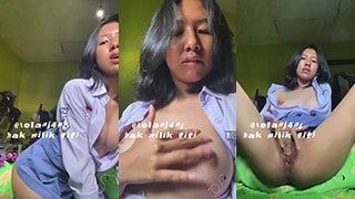 Fifi ABG SMA Tocil Masih Pake Seragam Sange 1